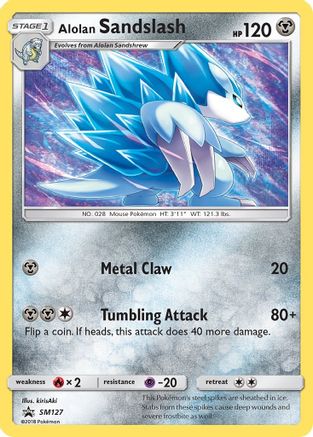 Alolan Sandslash SM127 - Holofoil SM Promos - Promo