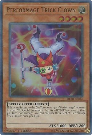 Performage Trick Clown (BLRR-EN060) - Battles of Legend: Relentless Revenge 1st Edition