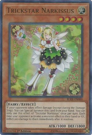 Trickstar Narkissus (BLRR-EN080) - Battles of Legend: Relentless Revenge 1st Edition