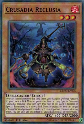 Crusadia Reclusia (CYHO-EN006) - Cybernetic Horizon 1st Edition