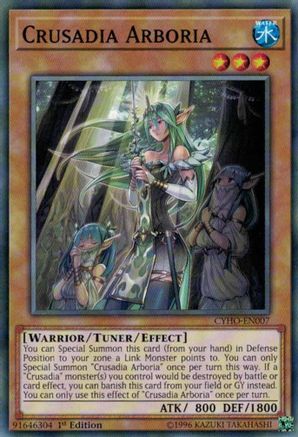Crusadia Arboria (CYHO-EN007) - Cybernetic Horizon 1st Edition