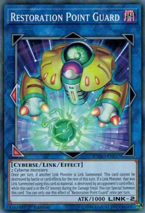 Restoration Point Guard (CYHO-EN037) - Cybernetic Horizon Unlimited