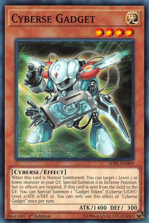 Cyberse Gadget (SDPL-EN009) - Structure Deck: Powercode Link 1st Edition