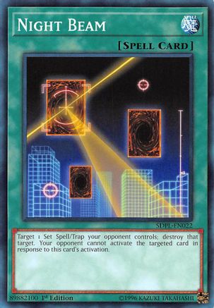 Night Beam (SDPL-EN022) - Structure Deck: Powercode Link 1st Edition