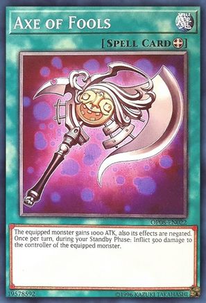 Axe of Fools (OP08-EN022) - OTS Tournament Pack 8 Unlimited