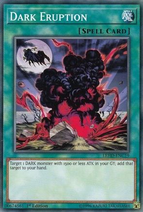 Dark Eruption (LEHD-ENC19) - Legendary Hero Decks 1st Edition