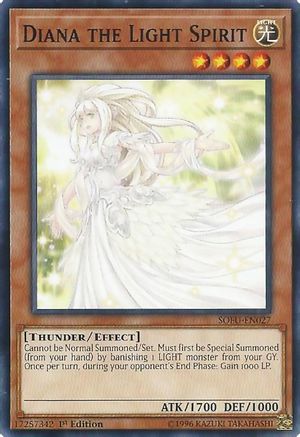 Diana the Light Spirit (SOFU-EN027) - Soul Fusion Unlimited