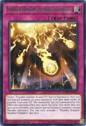 Thunder Dragons' Hundred Thunders (SOFU-EN072) - Soul Fusion 1st Edition