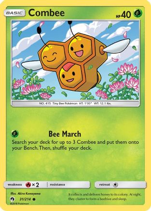 Combee 031/214 SM Lost Thunder - Common