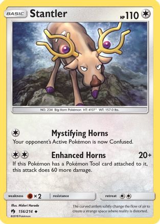 Stantler 156 SM Lost Thunder - Uncommon