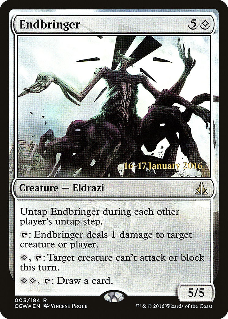 Endbringer (PRE-03S) - Oath of the Gatewatch Promos Foil