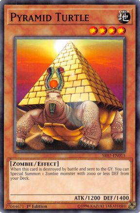 Pyramid Turtle (SR07-EN015) - Structure Deck: Zombie Horde 1st Edition