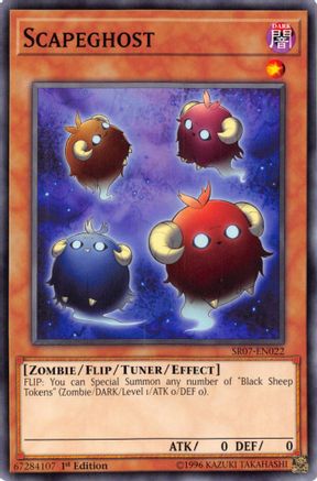 Scapeghost (SR07-EN022) - Structure Deck: Zombie Horde 1st Edition