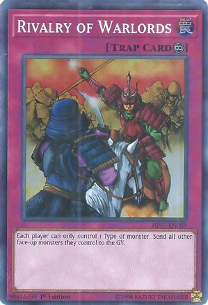 Rivalry of Warlords (HISU-EN059) - Hidden Summoners 1st Edition