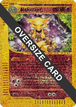 Alakazam 001/12 - Reverse Holofoil Jumbo Cards - Promo