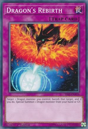 Dragon's Rebirth (SS02-ENA16) - Speed Duel Decks: Duelists of Tomorrow 1st Edition