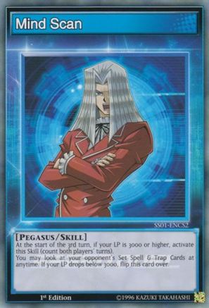 Mind Scan (SS01-ENCS2) - Speed Duel Decks: Destiny Masters 1st Edition