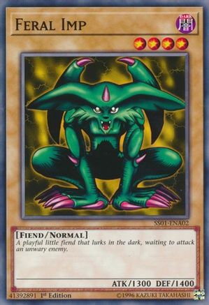Feral Imp (SS01-ENA02) - Speed Duel Decks: Destiny Masters 1st Edition
