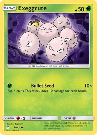 Exeggcute 008 SM Team Up - Common