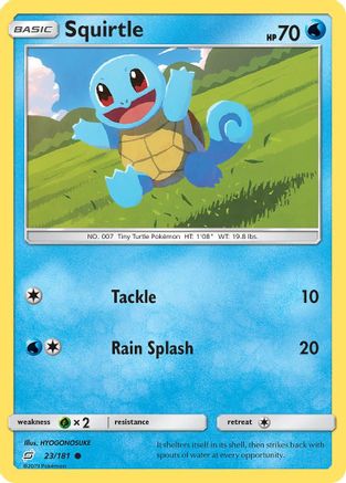 Squirtle (23) 023/181 SM Team Up - Common