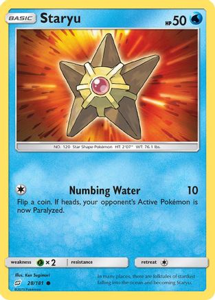 Staryu 028 SM Team Up - Common