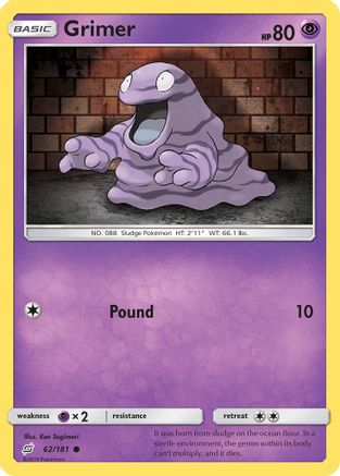 Grimer 062 SM Team Up - Common