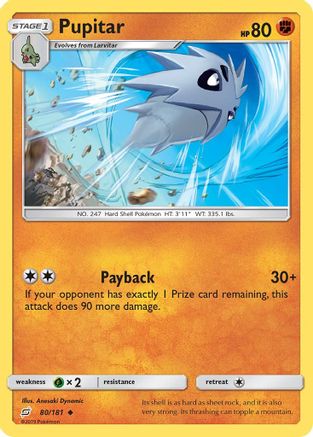 Pupitar 080 SM Team Up - Uncommon
