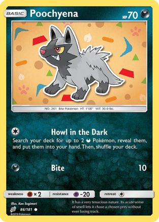 Poochyena 086/181 SM Team Up - Common