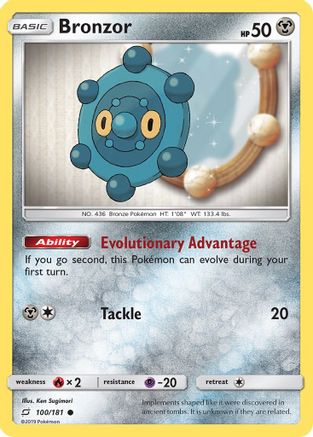 Bronzor 100/181 SM Team Up - Common