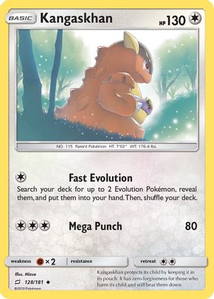 Kangaskhan 128/181 SM Team Up - Uncommon