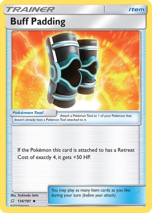 Buff Padding 136/181 SM Team Up - Uncommon