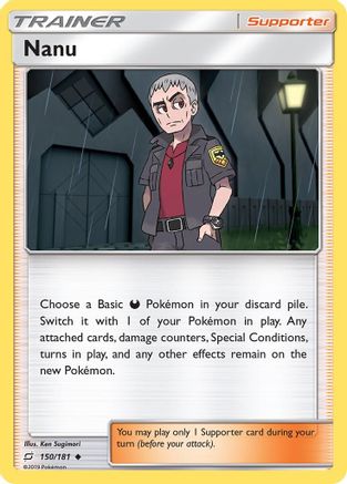 Nanu 150/181 SM Team Up - Uncommon