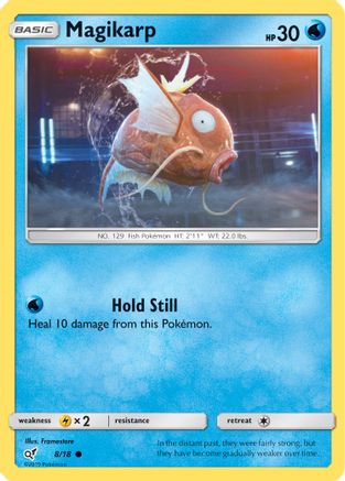 Magikarp (Holo Common) 008/18 - Holofoil Detective Pikachu - Common