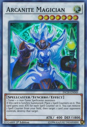 Arcanite Magician (INCH-EN049) - The Infinity Chasers 1st Edition
