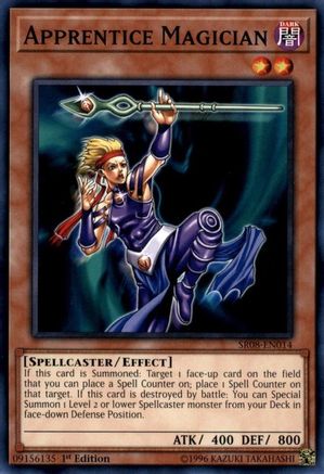 Apprentice Magician (SR08-EN014) - Structure Deck: Order of the Spellcasters 1st Edition