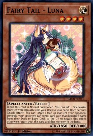 Fairy Tail - Luna (SR08-EN016) - Structure Deck: Order of the Spellcasters 1st Edition