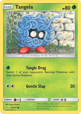 Tangela 016/214 SM Unbroken Bonds - Common
