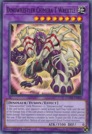 Dinowrestler Chimera T Wrextle (DANE-EN030) - Dark Neostorm Unlimited