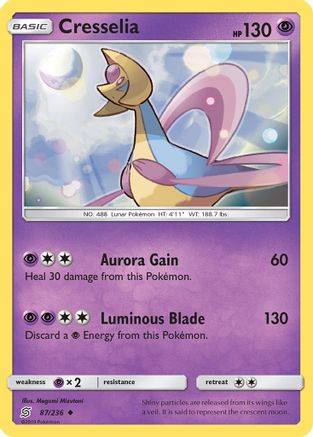 Cresselia 087/236 SM Unified Minds - Uncommon
