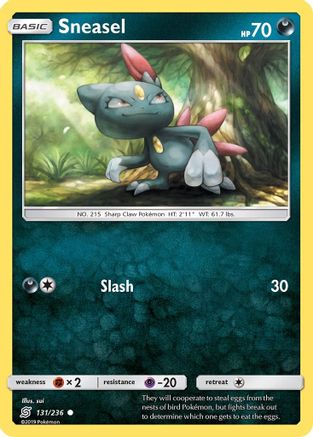 Sneasel 131/236 SM Unified Minds - Common