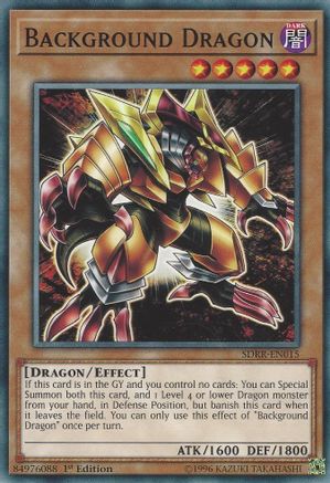 Background Dragon (SDRR-EN015) - Structure Deck: Rokket Revolt 1st Edition