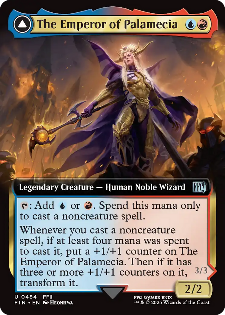 The Emperor of Palamecia (Extended Art) (FIN-484) - FINAL FANTASY Foil