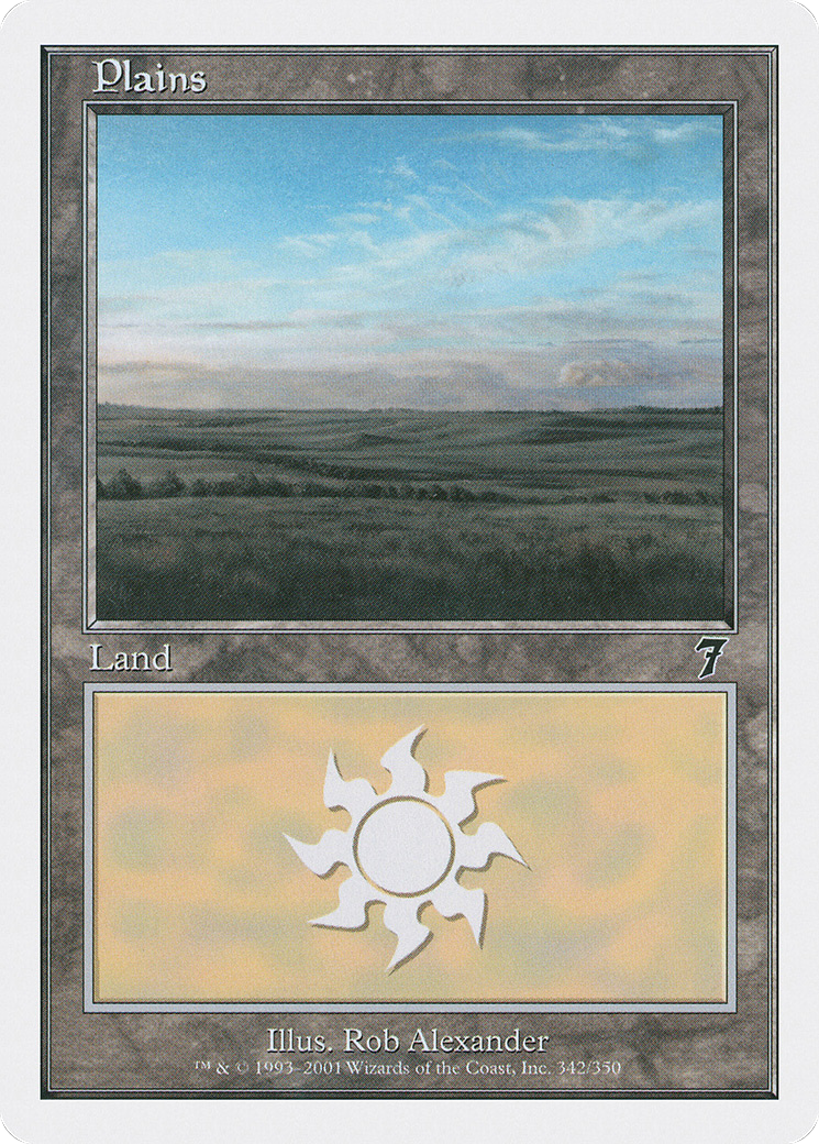 Plains (7ED-342) - Seventh Edition