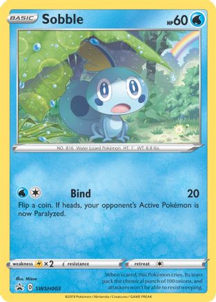 Sobble SWSH003 - Holofoil SWSH Sword & Shield Promo Cards - Promo