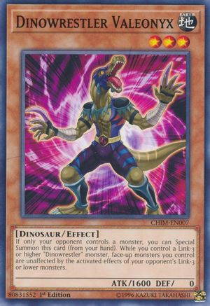 Dinowrestler Valeonyx (CHIM-EN007) - Chaos Impact Unlimited