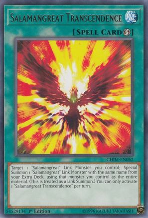 Salamangreat Transcendence (CHIM-EN052) - Chaos Impact Unlimited