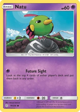Natu 078/236 SM Cosmic Eclipse - Common