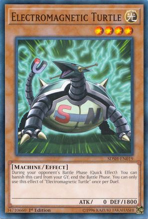 Electromagnetic Turtle (SDSH-EN019) - Structure Deck: Shaddoll Showdown 1st Edition