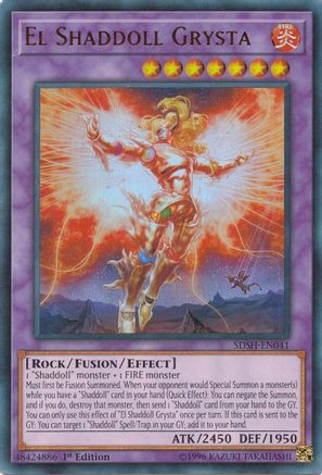 El Shaddoll Grysta (SDSH-EN041) - Structure Deck: Shaddoll Showdown 1st Edition