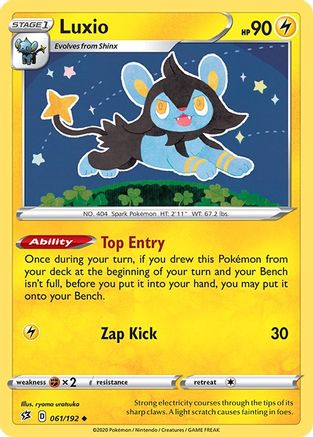 Luxio 061/192 SWSH02 Rebel Clash - Uncommon